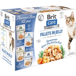 Brit kattemad - Care Cat Flavour box Fillet in Jelly